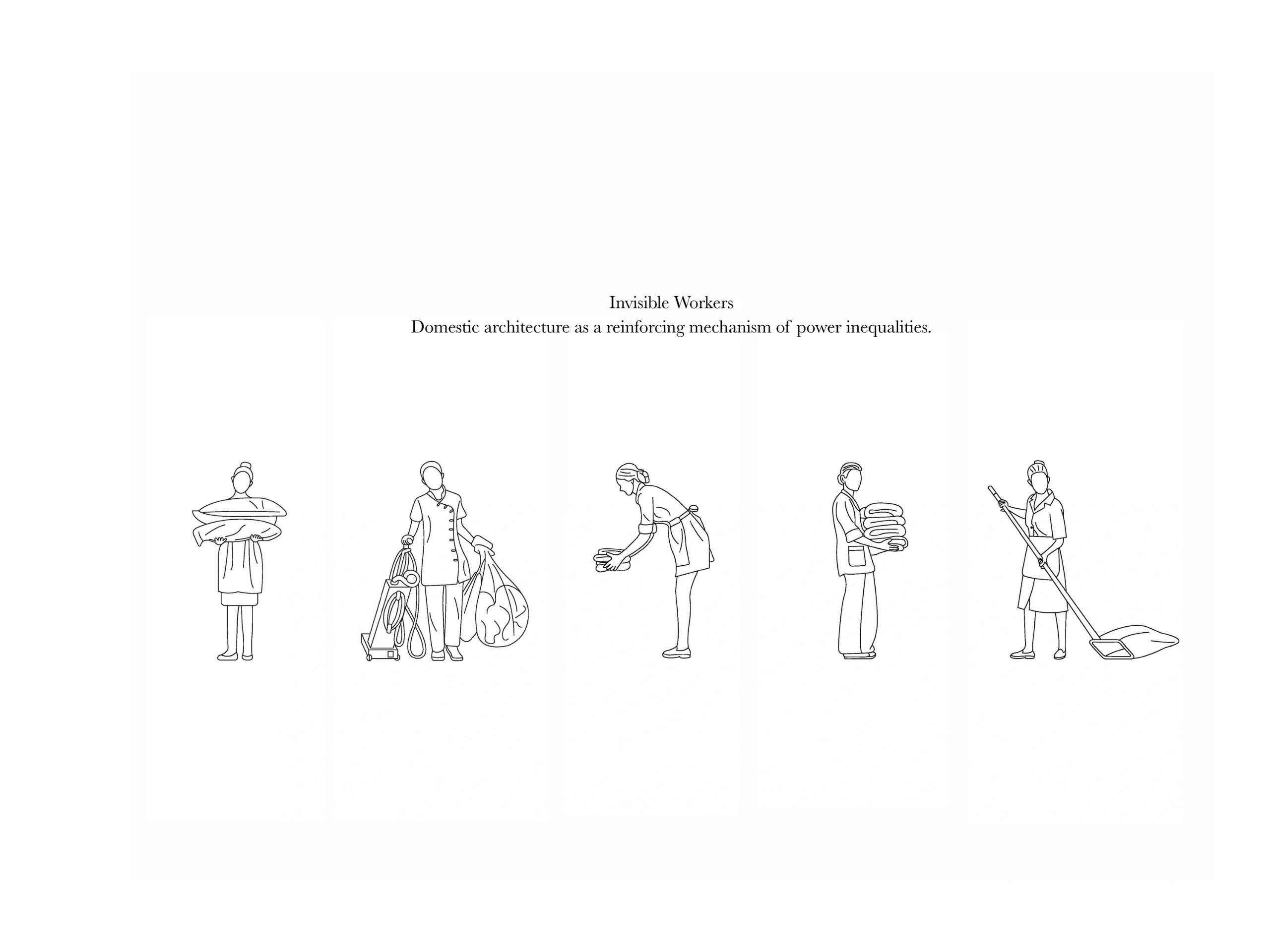 invisible workers: domestic architecture as a reinforcing mechanism of power inequalities. — imagen 7